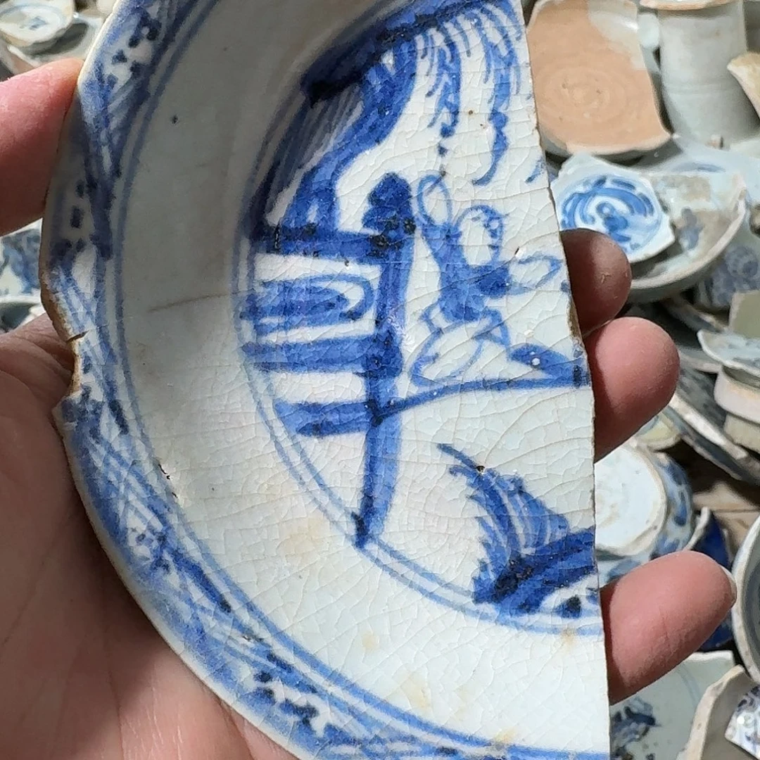 诚***缘瓷片瓷片标本，顺丰包邮