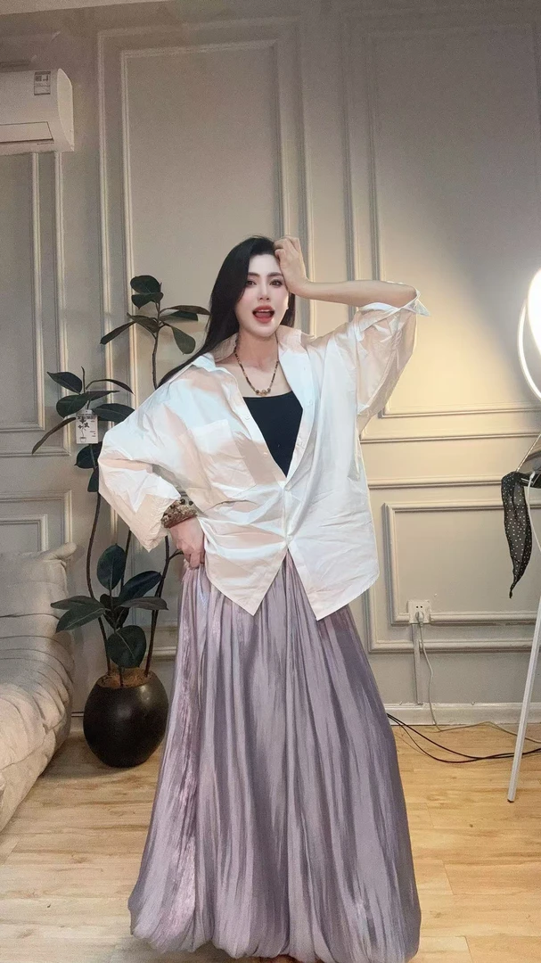 【欧洲站】廓形口袋衬衫