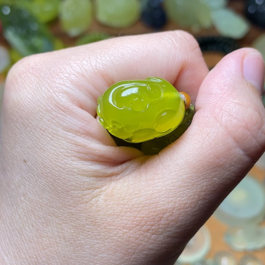 蛇纹石玉未镶嵌手链?****?