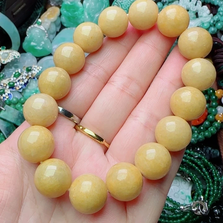 翡翠未镶嵌颈饰天然A货31