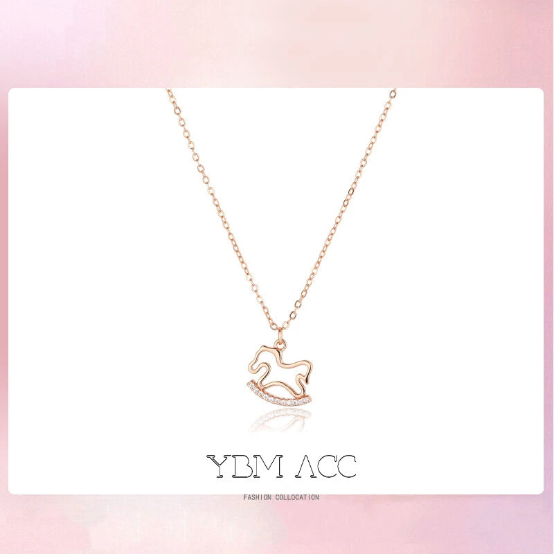 合金项链 「旋转木马」项链女款2025新款轻奢小众生日礼物送女朋友