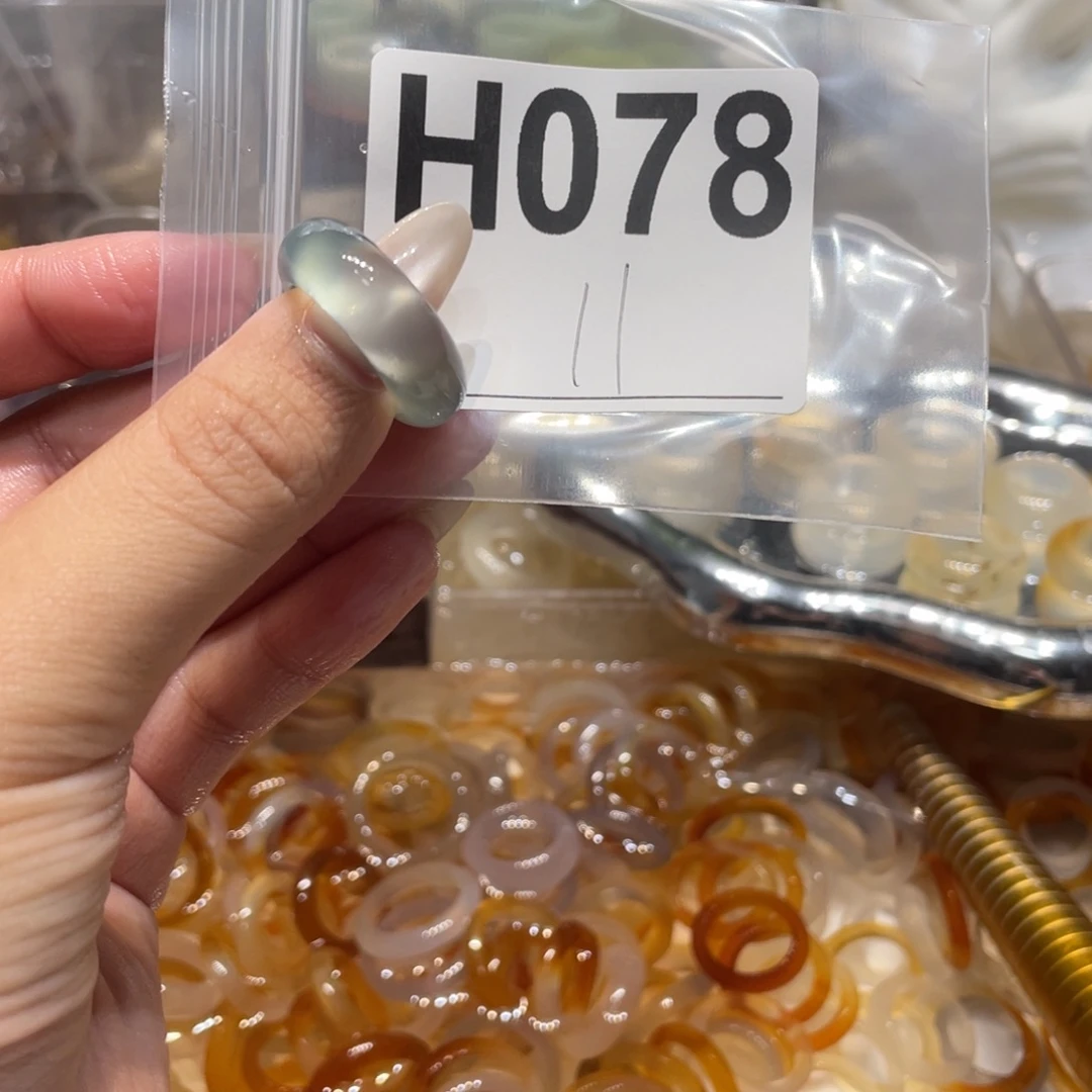 玛瑙/玉髓未镶嵌戒指078