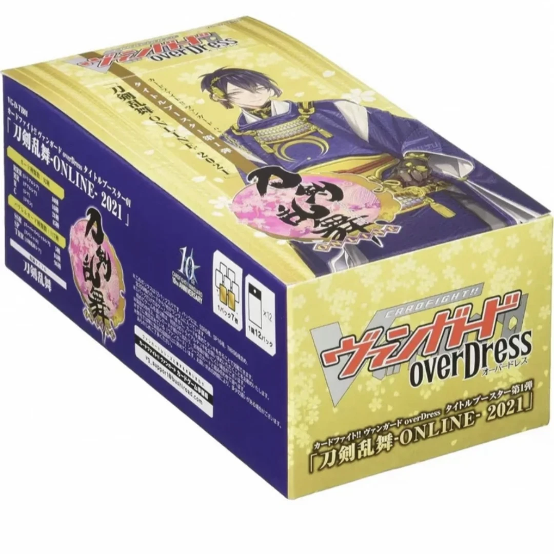 正版日谷 刀剑乱舞vg战斗卡 第一弹 第七弹 三日月宗近 盲盒