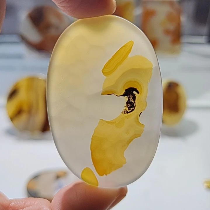 玛瑙/玉髓未镶嵌吊坠(不含链)3号