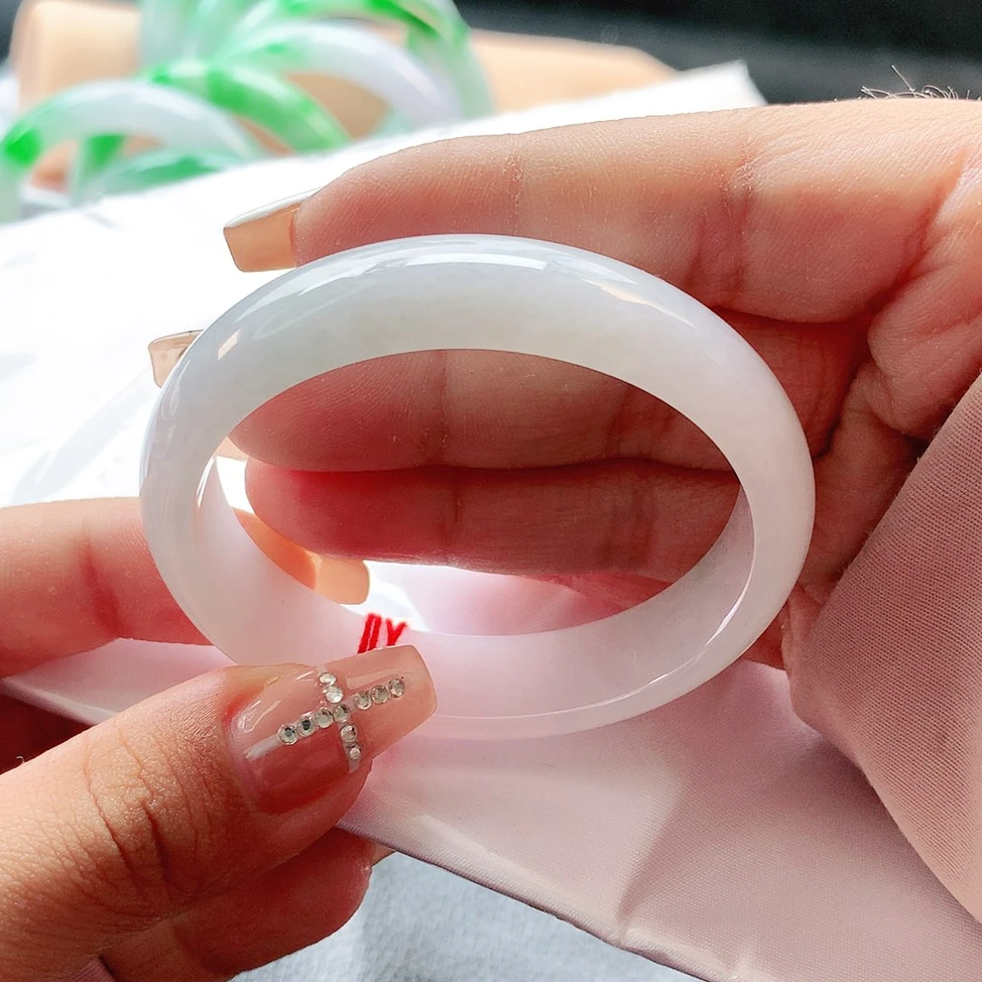 未镶嵌手镯翡翠51贵妃0710