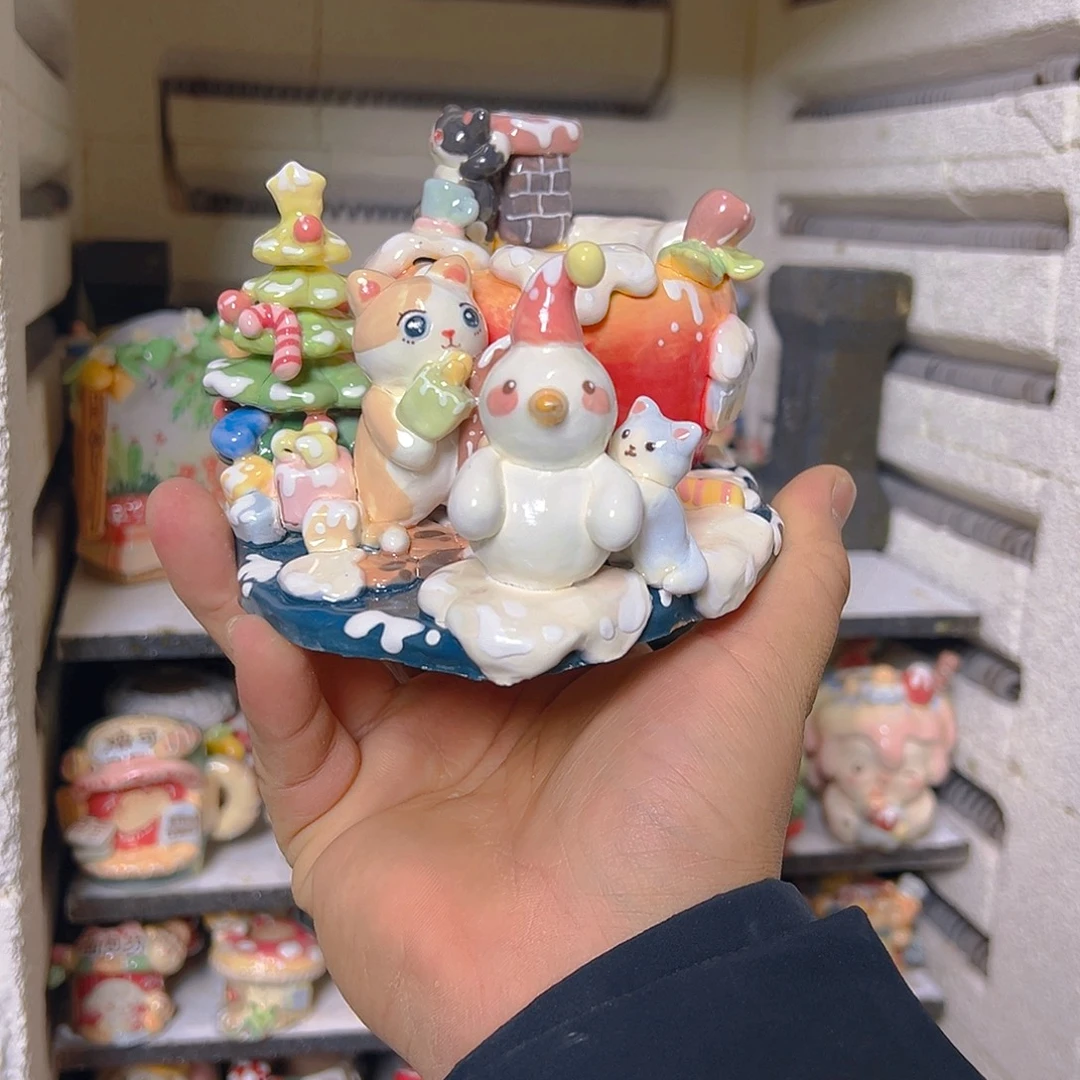 老梧家的手工多肉花盆