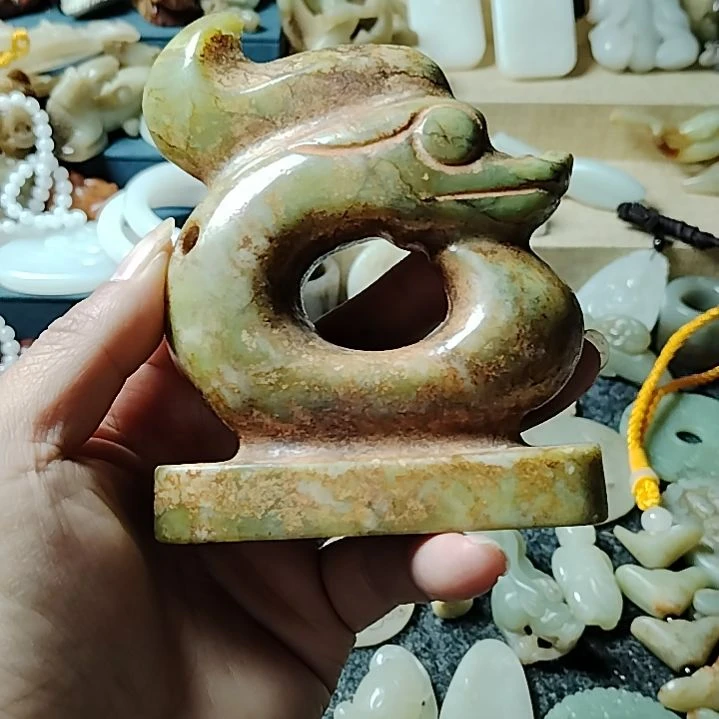 和田玉未镶嵌吊坠(不含链)