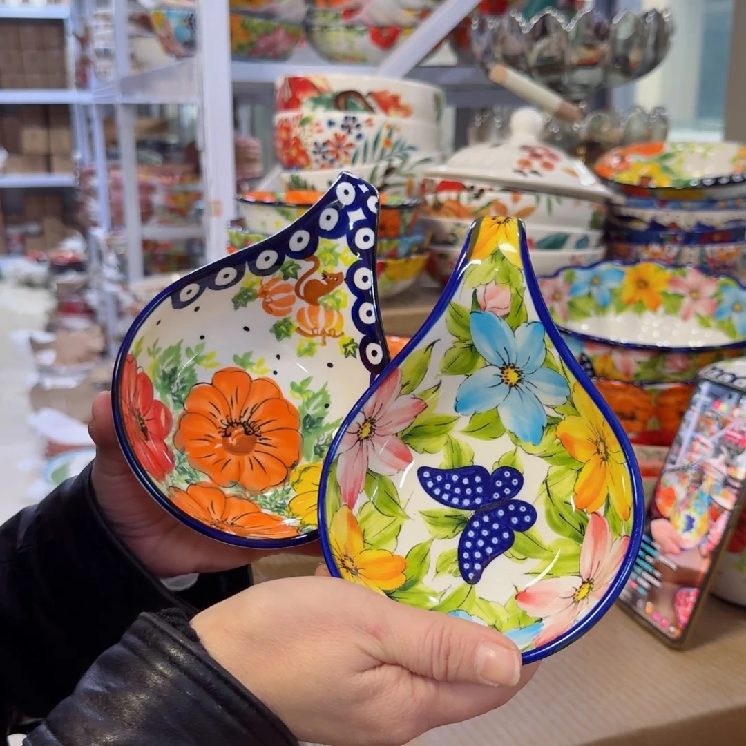 瓷片手柄碟2只看图