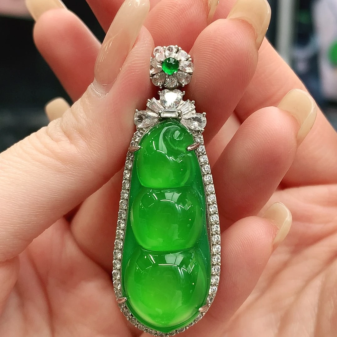 银S925镶嵌吊坠玛瑙/玉髓