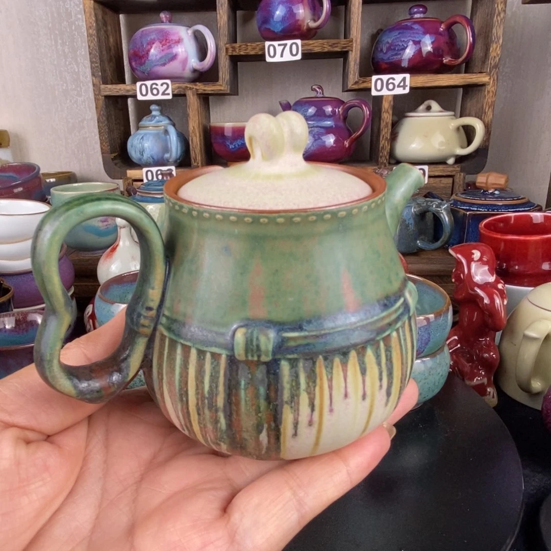 中国神后钧瓷茶具