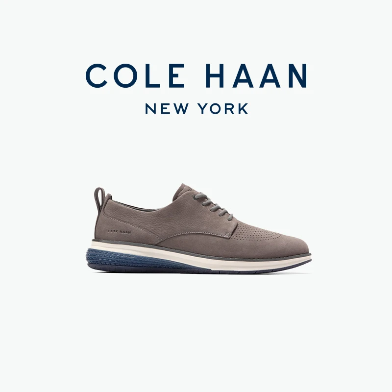 Cole Haan/歌涵 男鞋牛津鞋 春季布洛克雕花休闲皮鞋男C40559