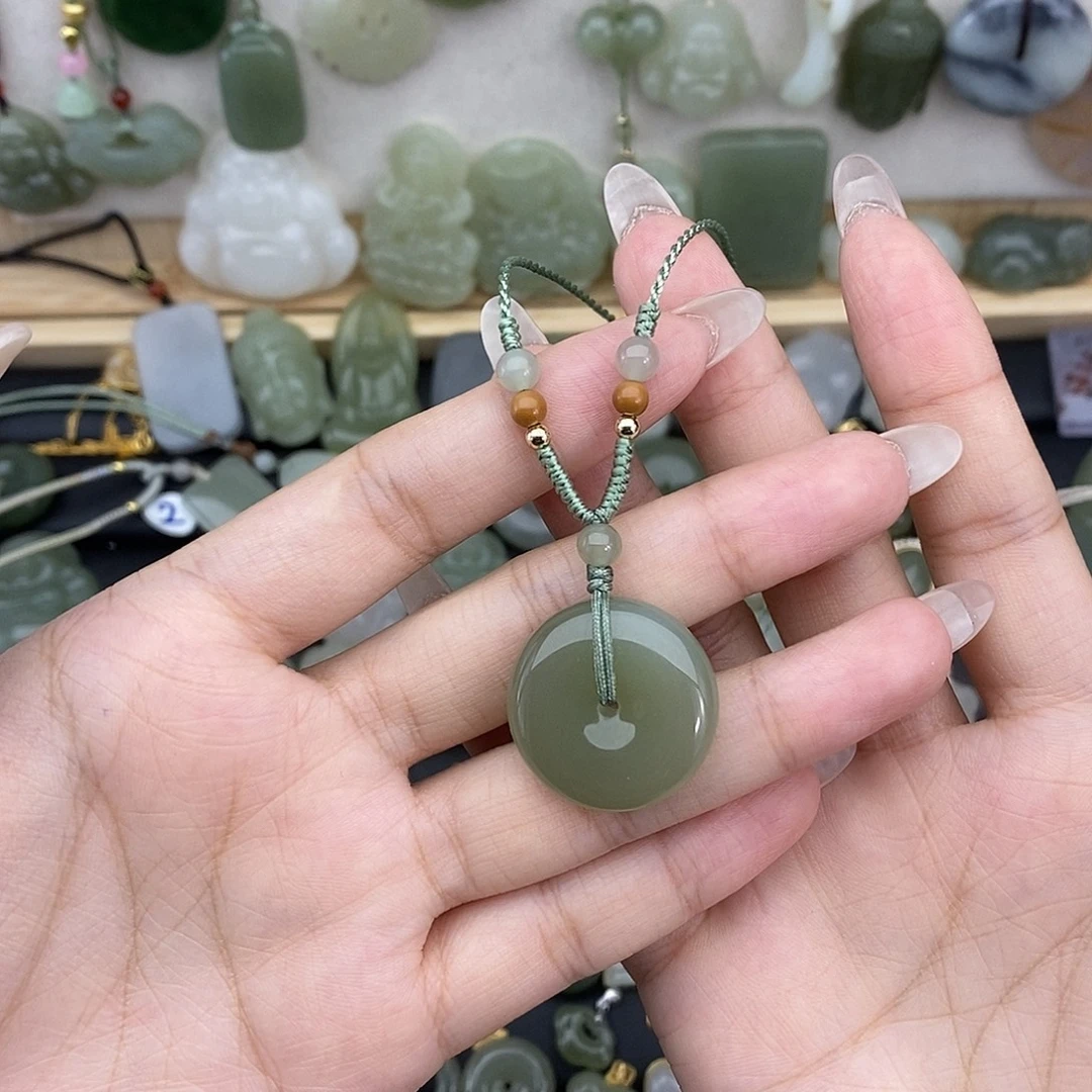 吊坠(不含链)未镶嵌和田玉