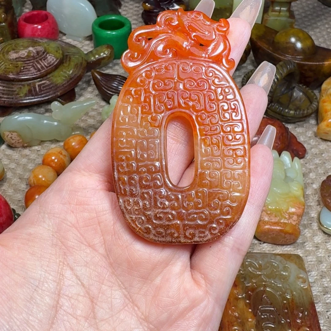 白玉菩提吊坠挂件