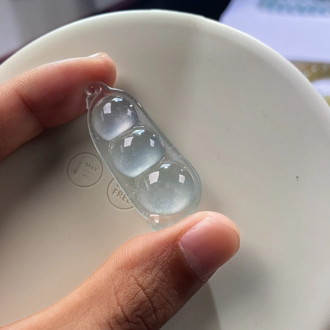 a***i定制翡翠未镶嵌翡翠豆子