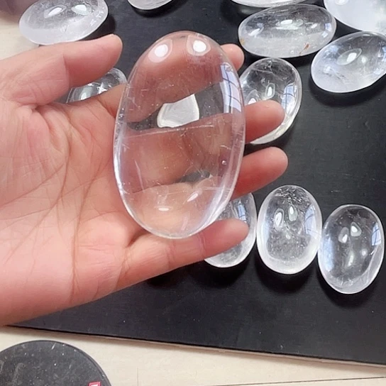 天然水晶把玩未镶嵌水晶齐*