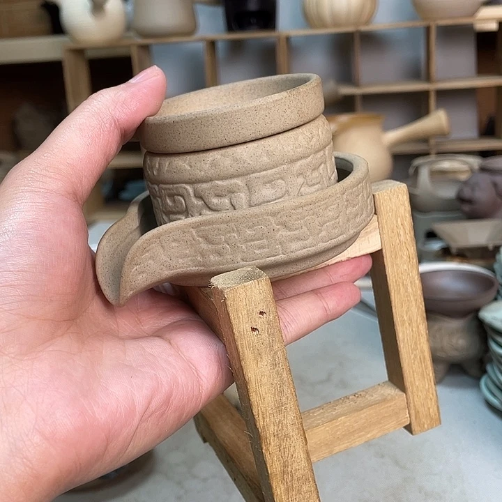 壶老段烧陶瓷茶器