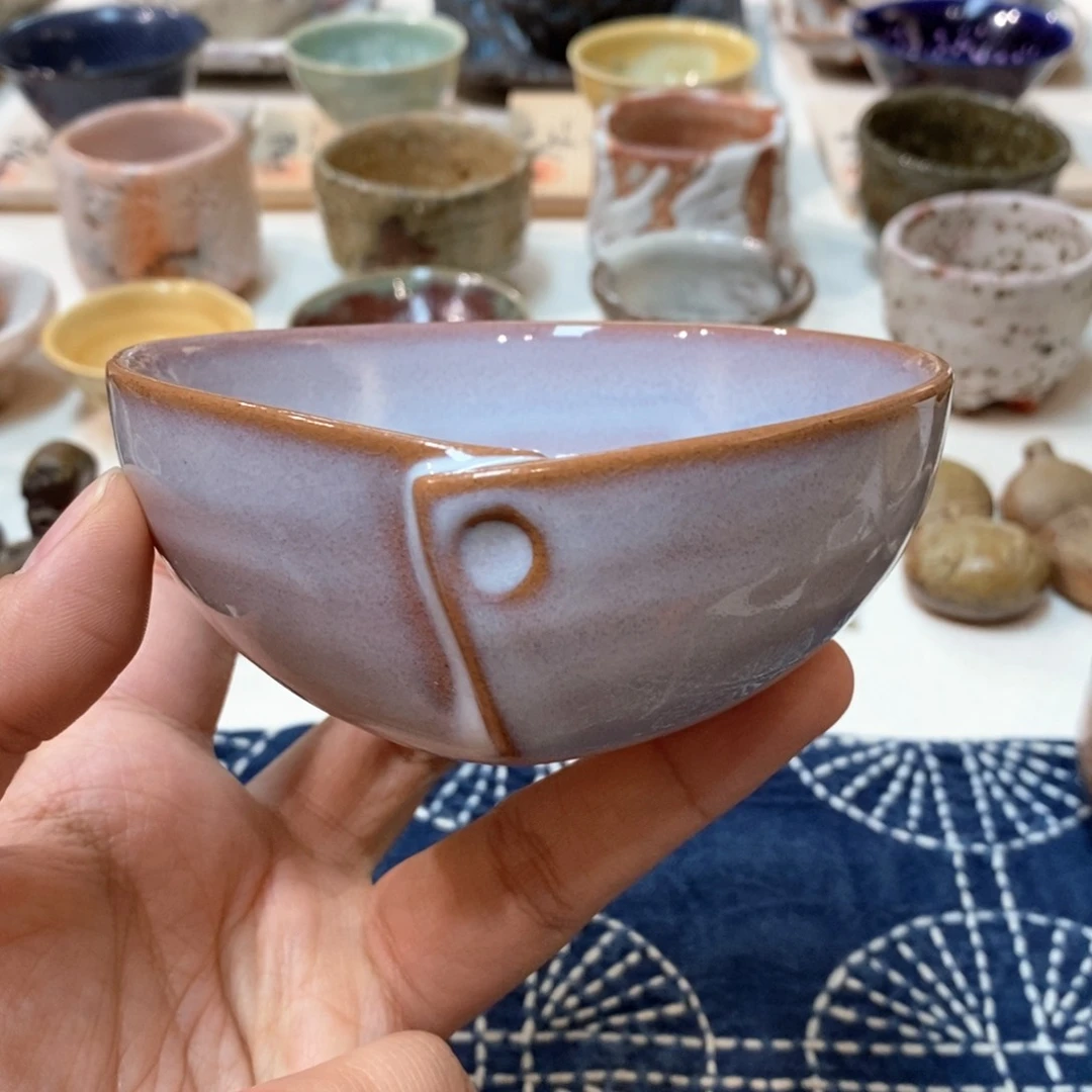 柴烧侘寂粗陶茶具