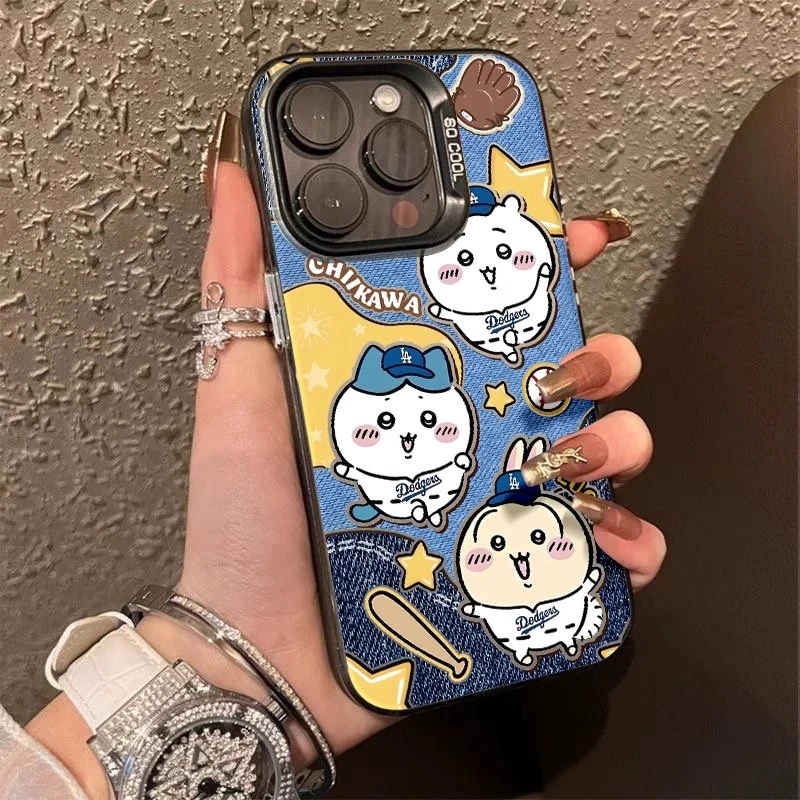 适用苹果16/华为mate70/小米15/vivo/oppo牛仔小八复古镂空手机壳
