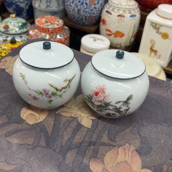 高端陶瓷茶叶密封罐