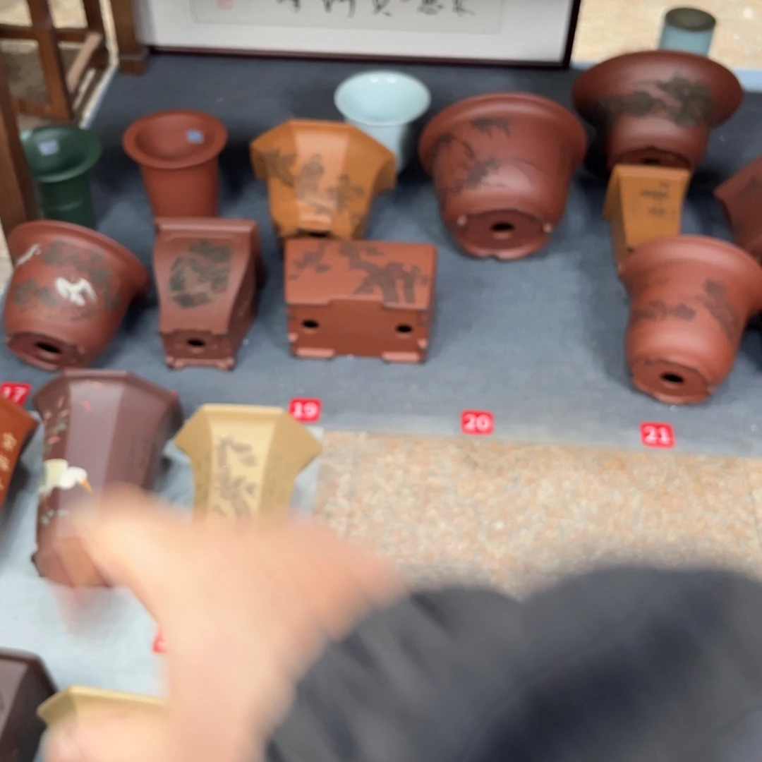 用***5高温正宗手工花盆