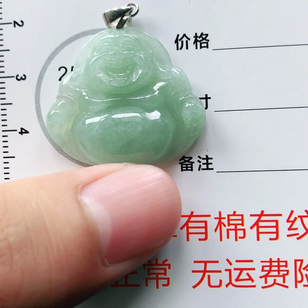 翡翠颈饰银S925镶嵌111111111