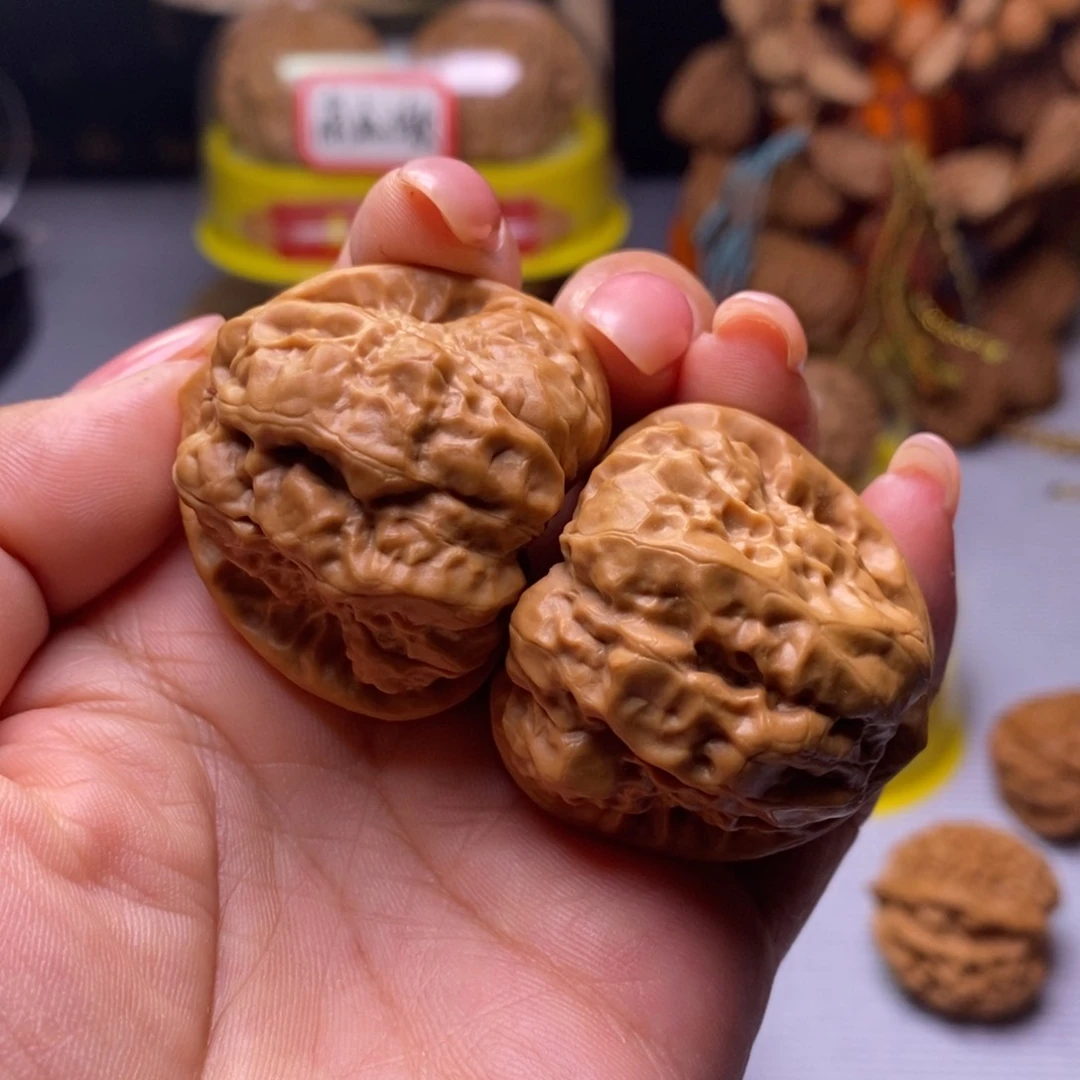 把件文玩核桃011三角蛙38.5尺