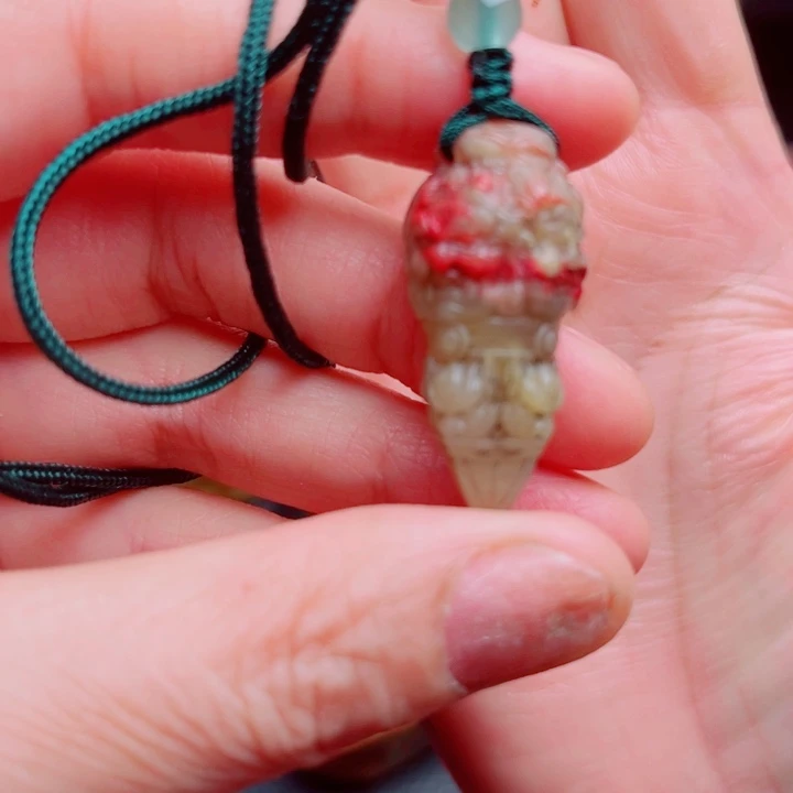 昌化石昌化鸡血石精品挂件