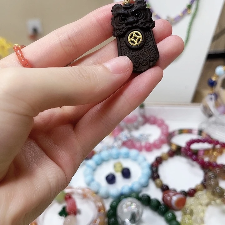 石英石纯铜手机挂抽奖