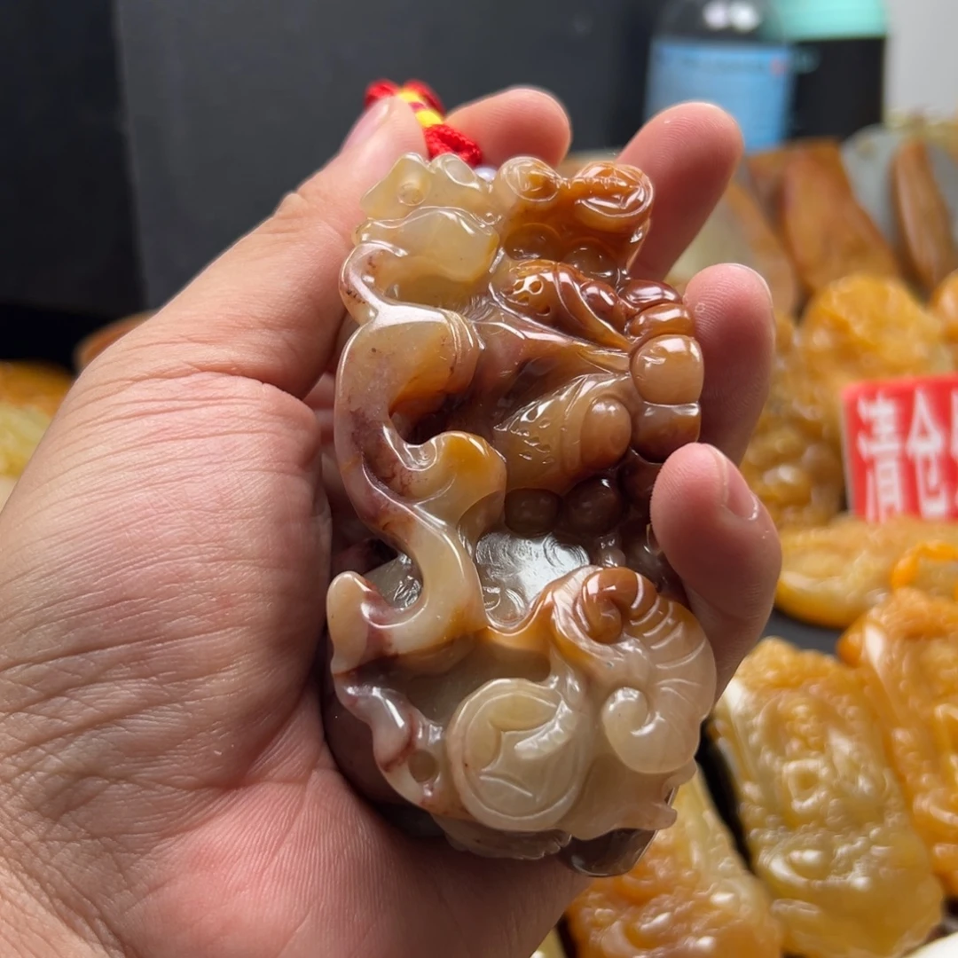 石英质玉（黄龙玉）未镶嵌多选一发货