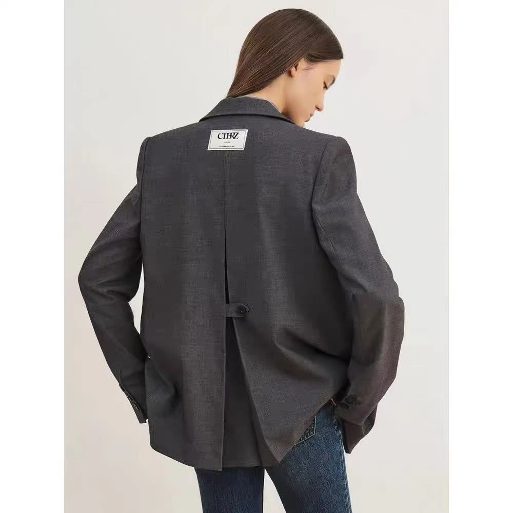 SS25124  citybreeze天丝羊毛设计师贴标西服