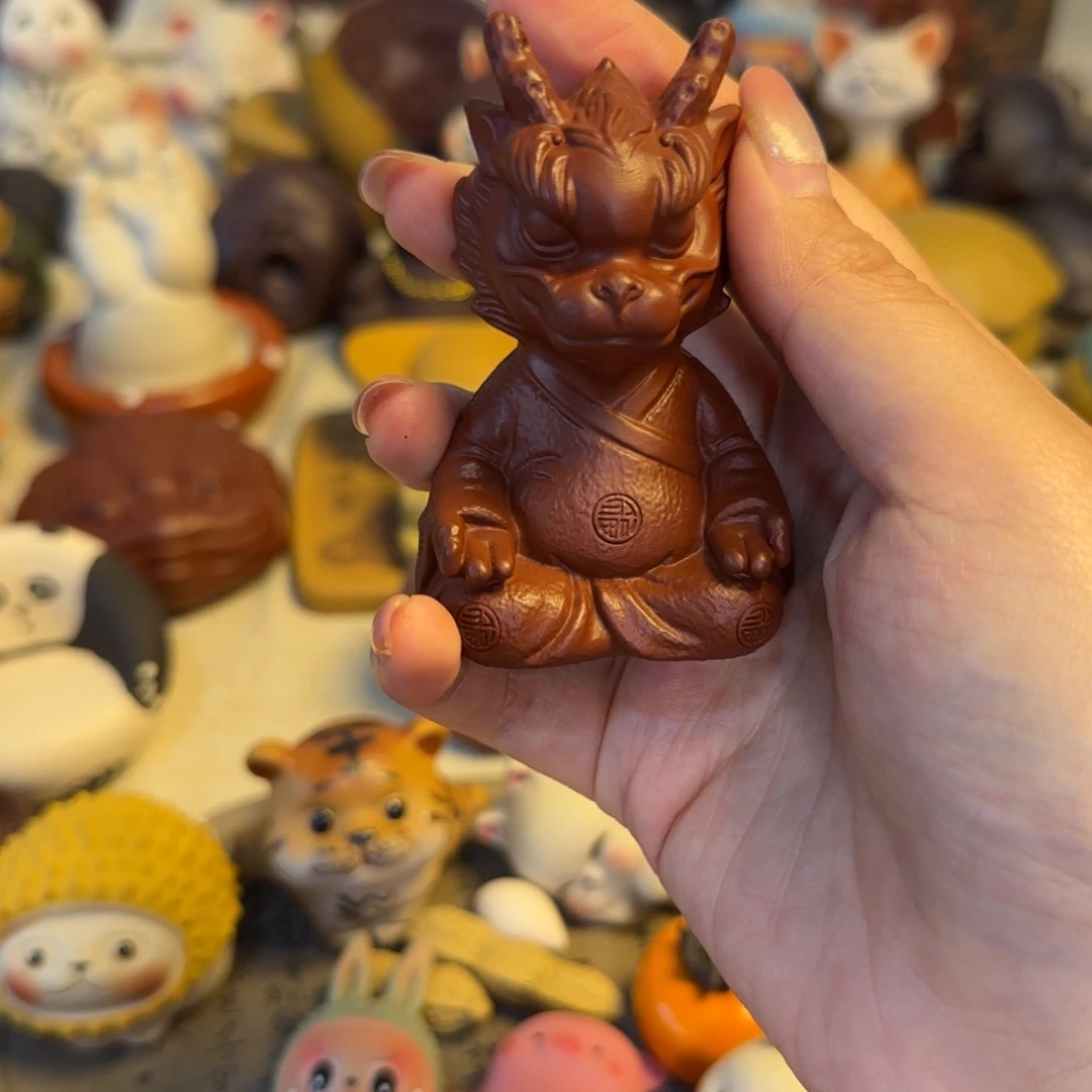 羊***哥紫砂茶宠紫砂制作工艺流程