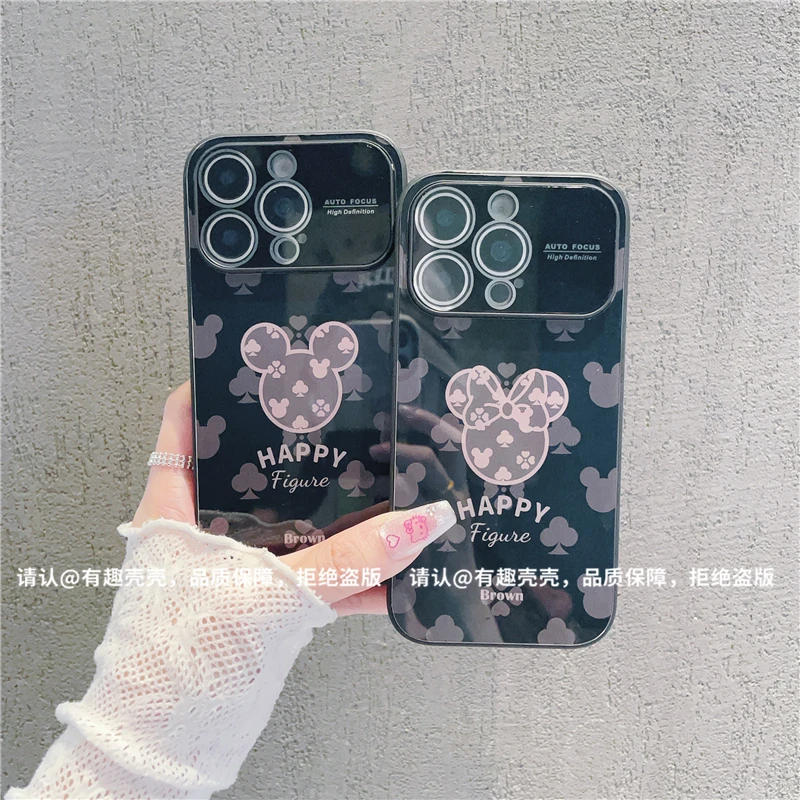 肤感大视窗玻璃壳适用苹果iPhone17手机壳16promax新款潮15保护套