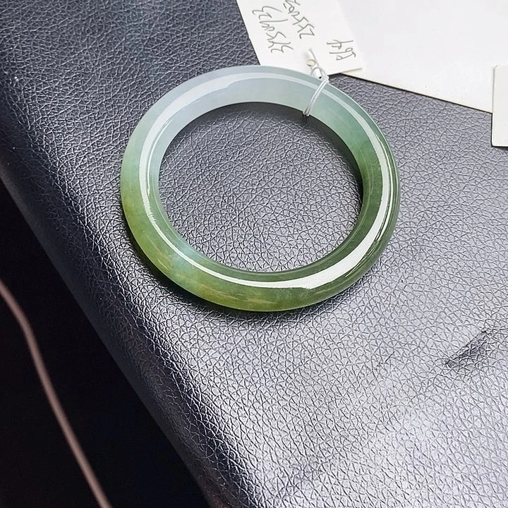 未镶嵌手镯翡翠56➕圆条