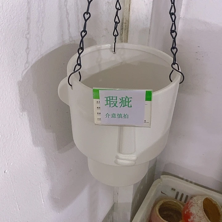 摆件多肉瑕疵盆有孔