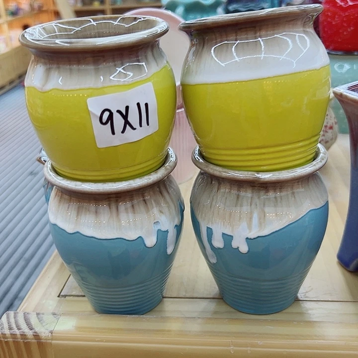 有孔，满10元发货多肉陶瓷花盆