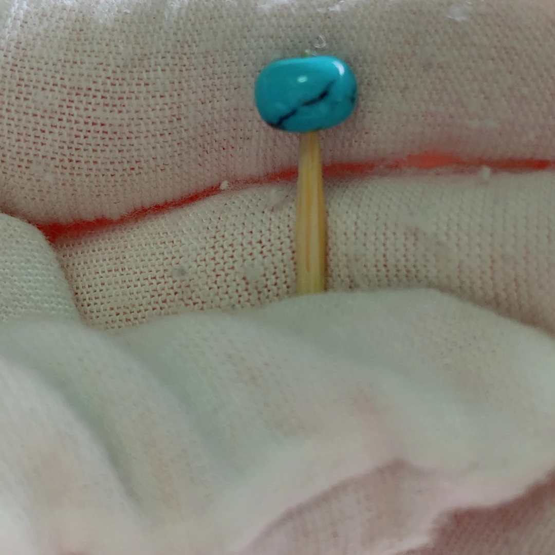 绿松石未镶嵌挂件