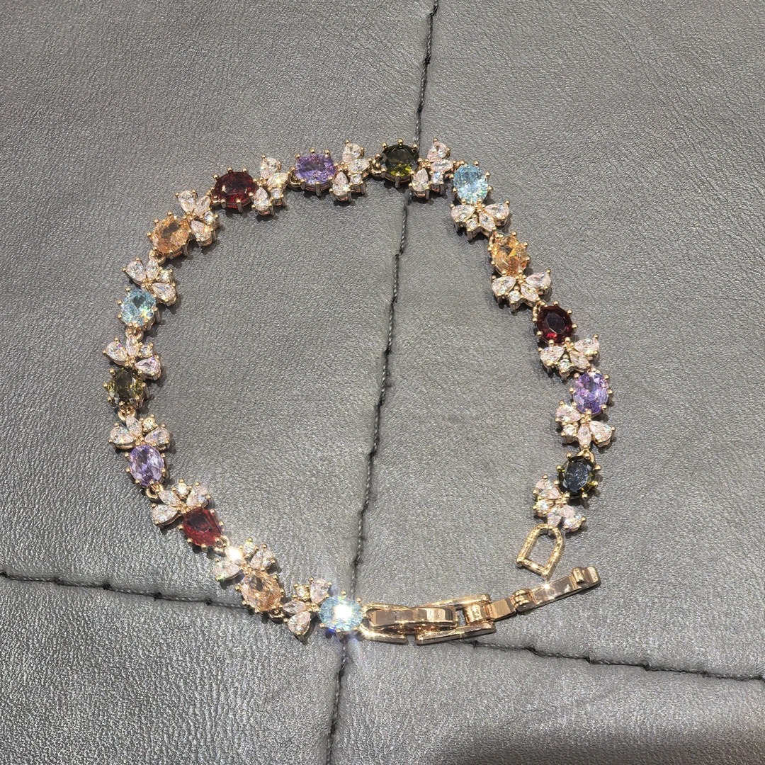 C429彩色告告闪闪轻奢款手链