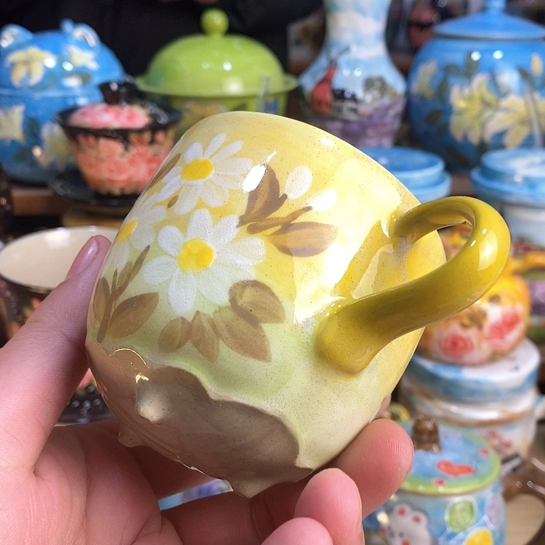 瓷片手绘陶瓷超香超赞