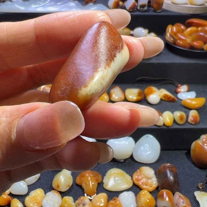 永***究和田玉（子料）未镶嵌吊坠(不含链)