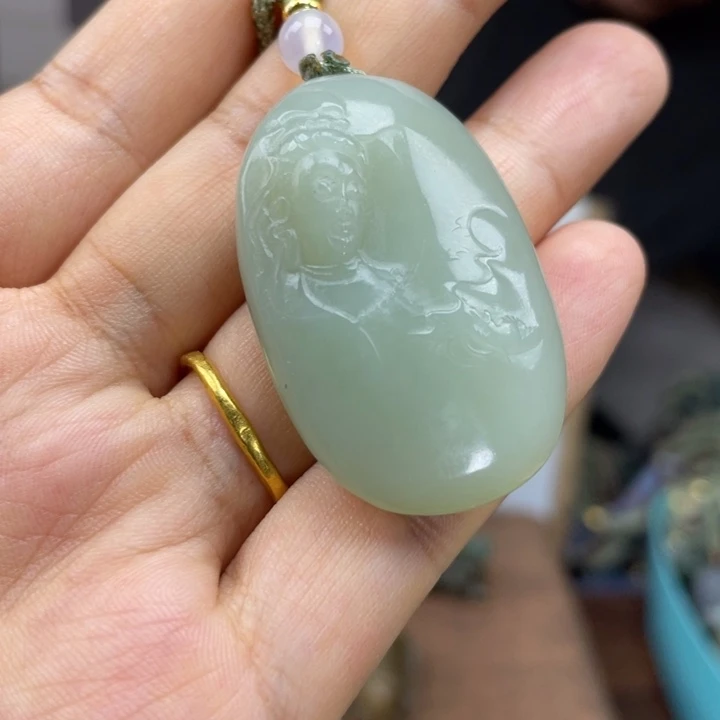 颈饰未镶嵌和田玉