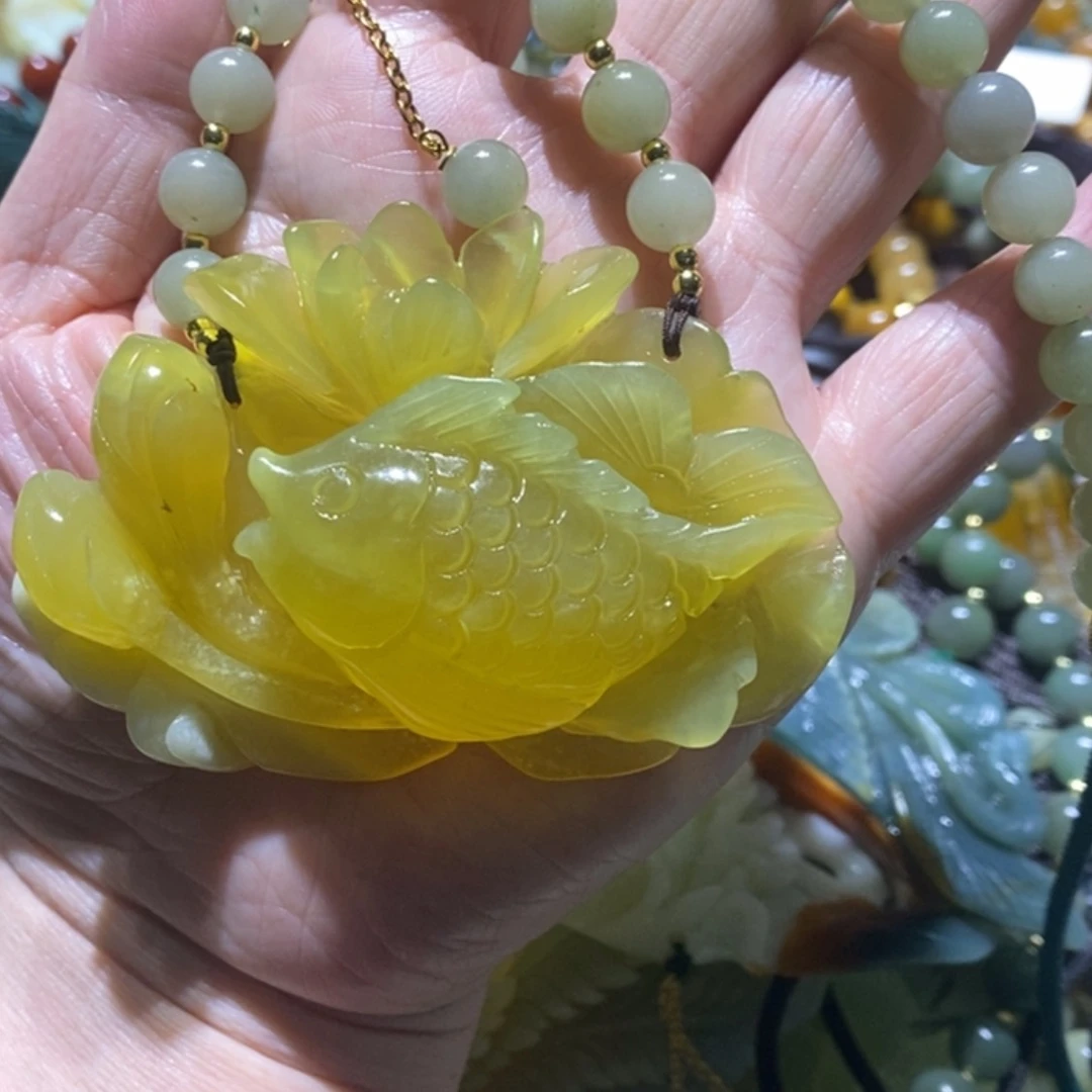 【闪购商品】岫玉毛衣链未镶嵌