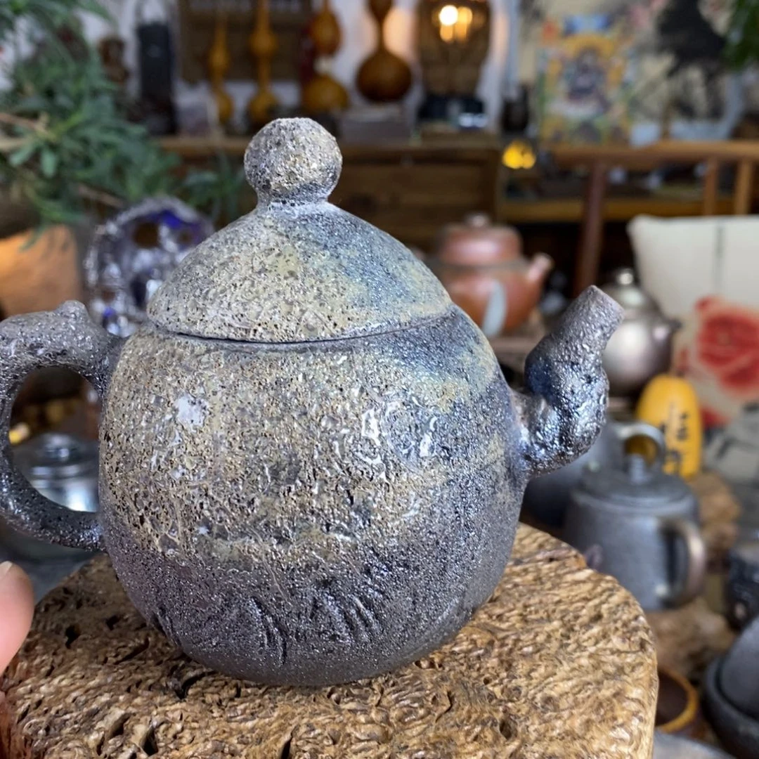****️建水紫陶全手工纯柴烧茶器，0021