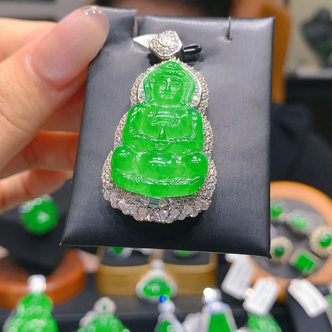 【闪购商品】翡翠未镶嵌颈饰5柒姐