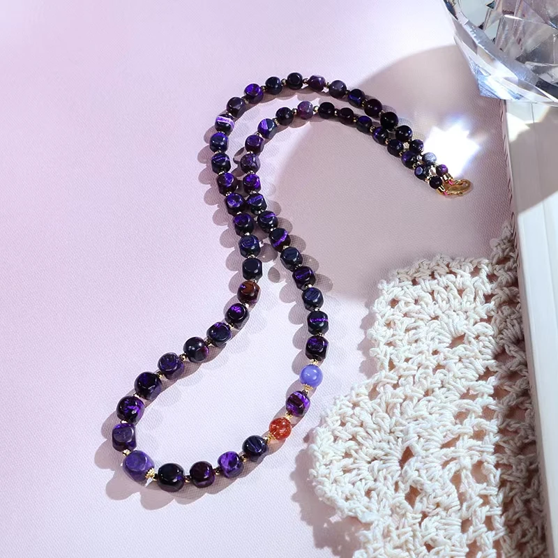 舒俱来丝绒方糖项链-多样性发其一