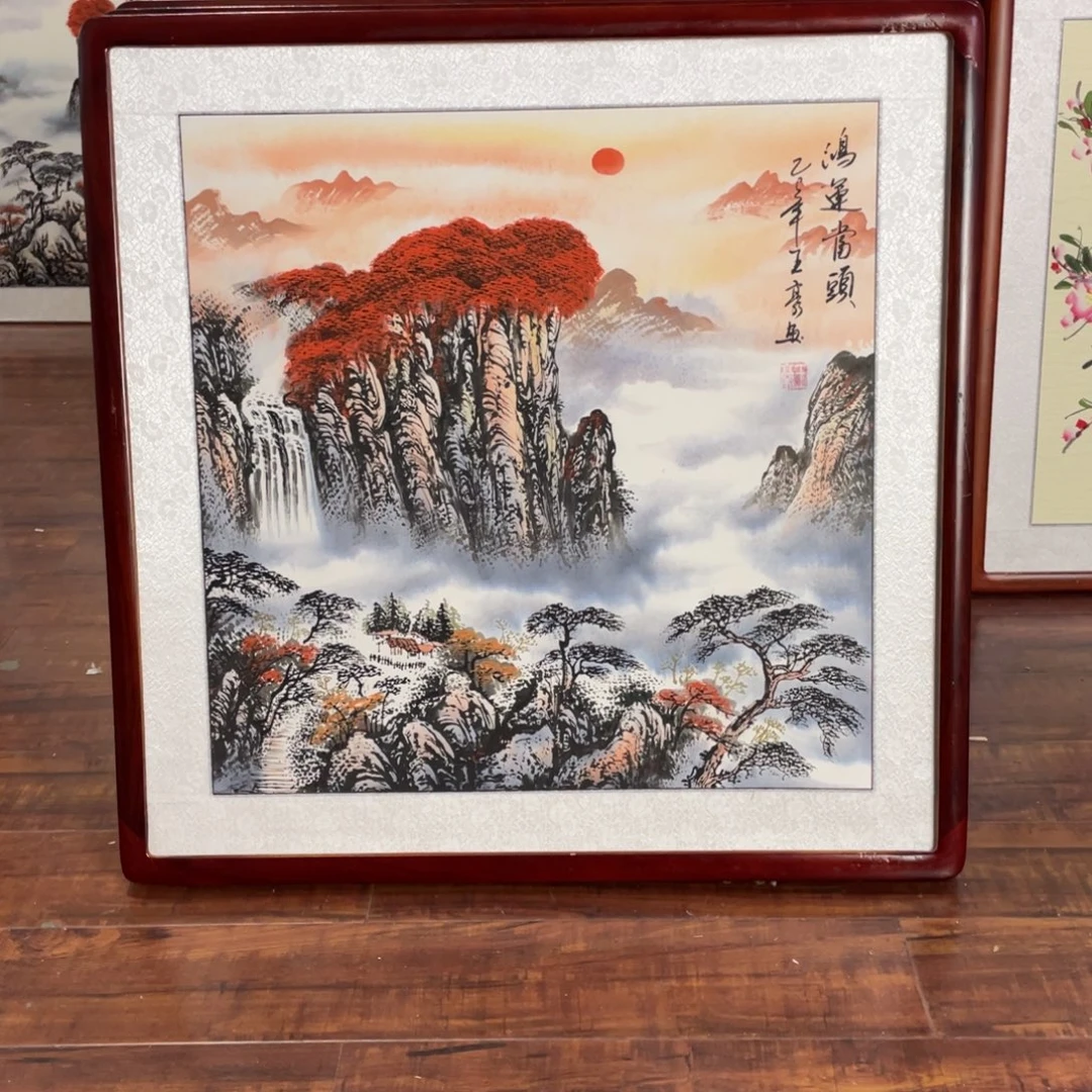 国画带框尺寸63*63厘米