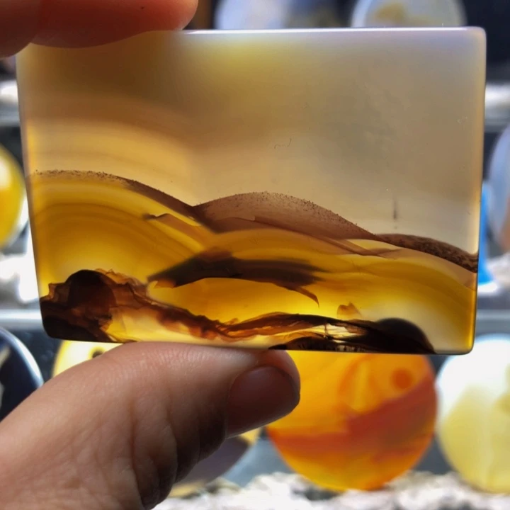 合金玛瑙/玉髓珠宝奇石14