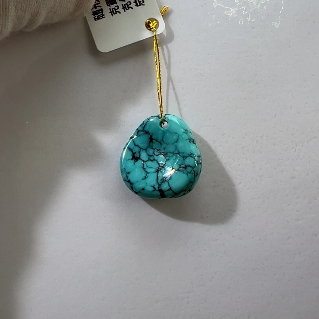 绿松石未镶嵌挂件