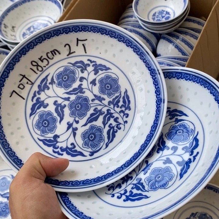 景德镇高温细白瓷餐具