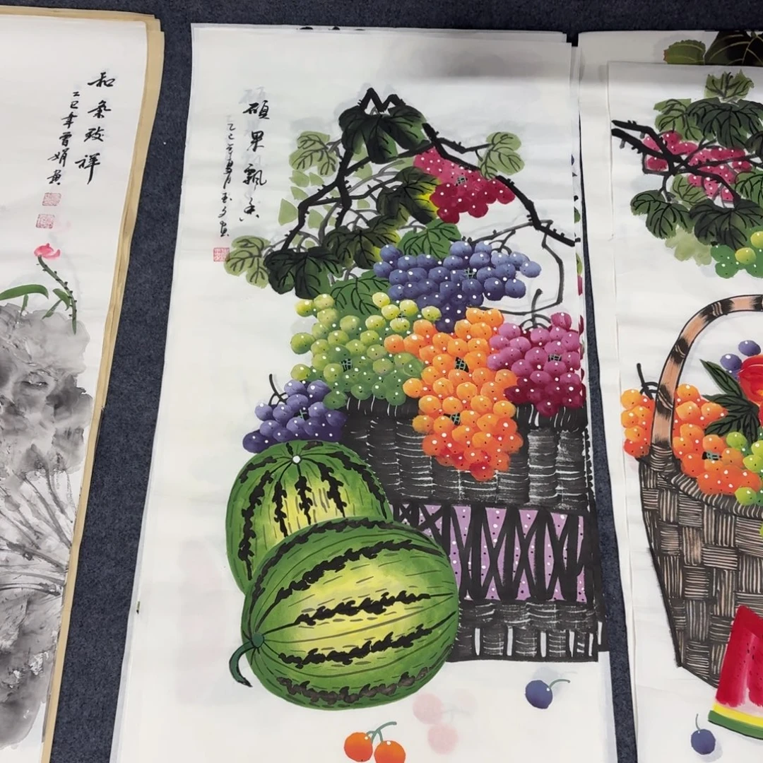 国画100×50画画画画