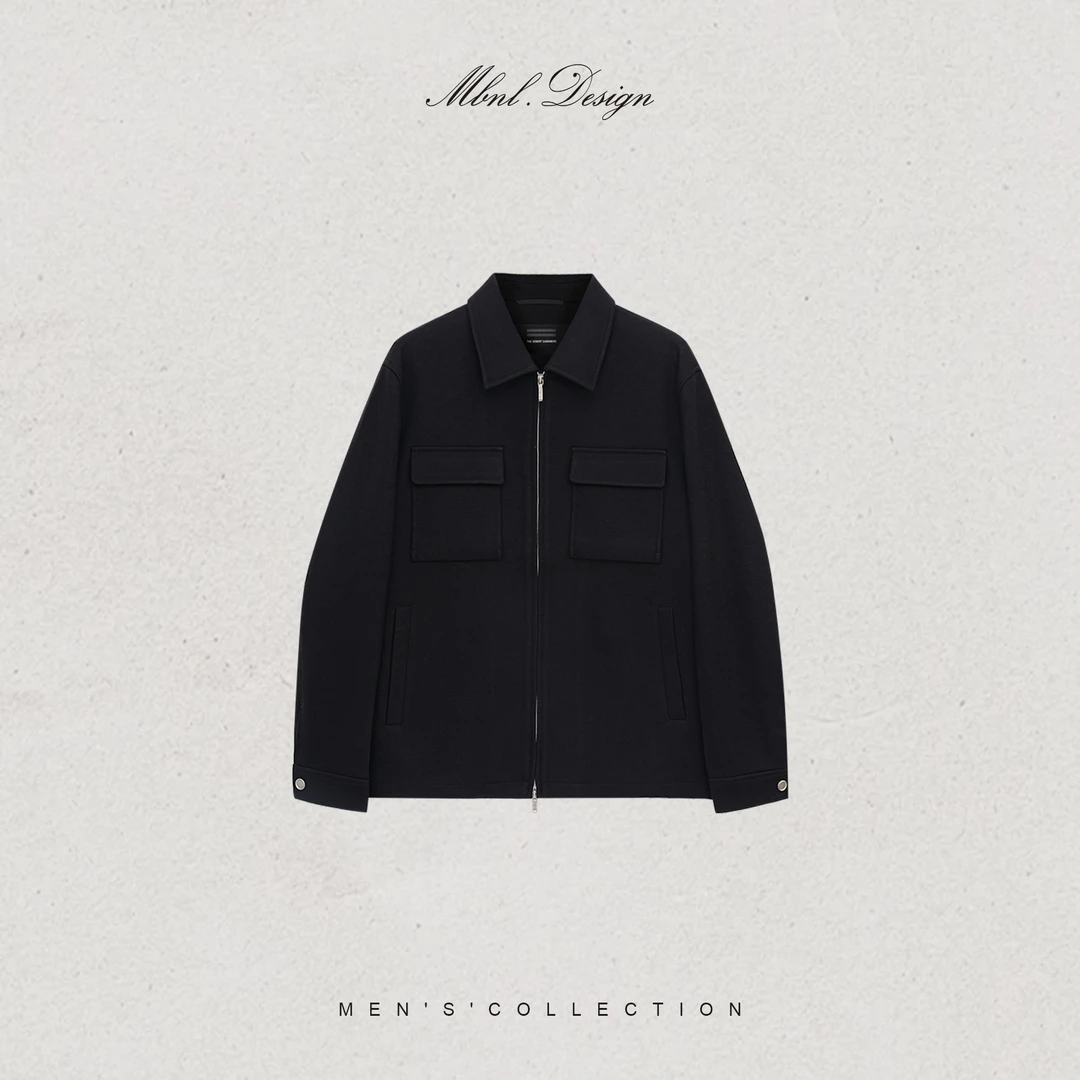 MBNL-F「Oasi Lino」秦磊男装羊毛定纺猎装夹克LL-WWT0089